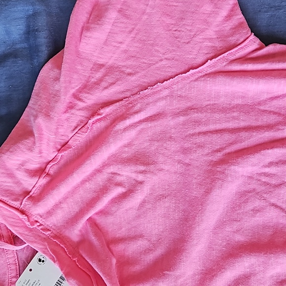 Free People We The Free Arden Tee Aurora Pink XS - Picture 5 of 10